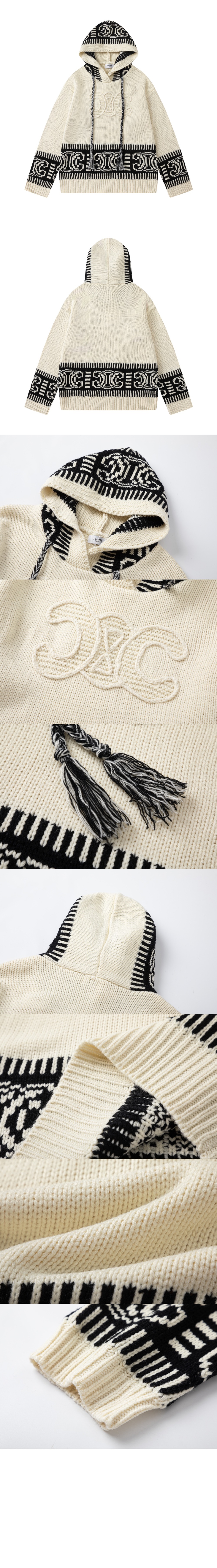 미러급레플리카사이트 | 명품레플리카 전문 쇼핑몰  | 퍼스트원 - 로고 후드 긴팔 > 셀린느