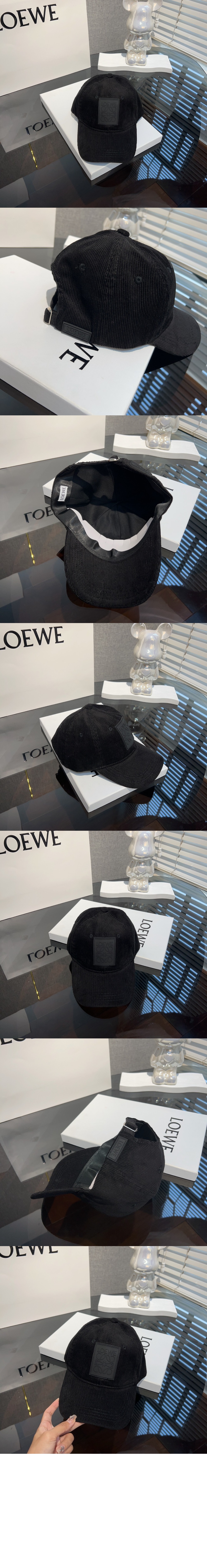 미러급레플리카사이트 | 명품레플리카 전문 쇼핑몰  | 퍼스트원 - 코듀로이 패치 베이스볼 캡 > 로에베