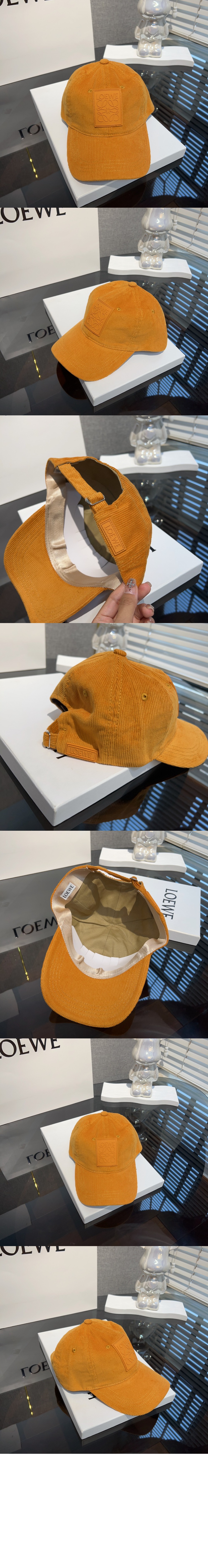 미러급레플리카사이트 | 명품레플리카 전문 쇼핑몰  | 퍼스트원 - 코듀로이 패치 베이스볼 캡 > 로에베