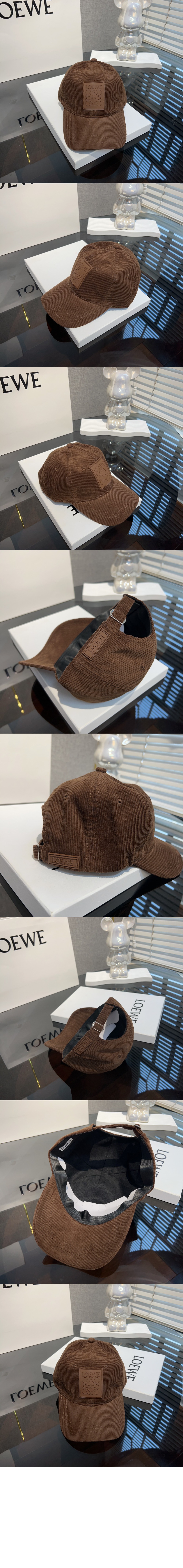 미러급레플리카사이트 | 명품레플리카 전문 쇼핑몰  | 퍼스트원 - 코듀로이 패치 베이스볼 캡 > 로에베