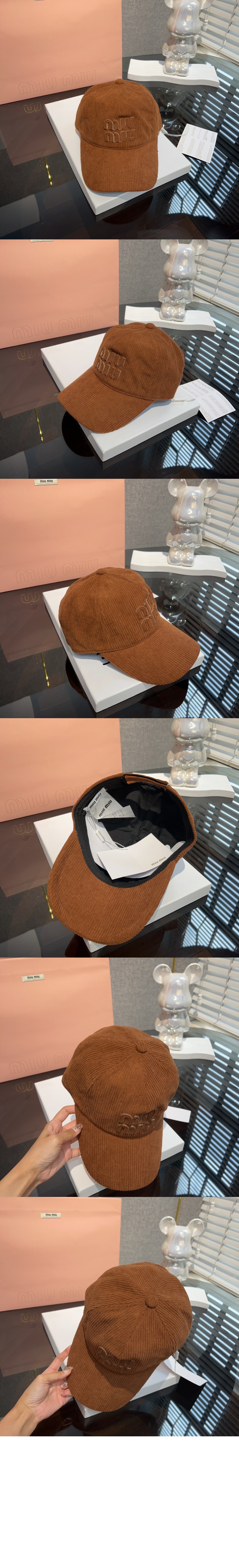 미러급레플리카사이트 | 명품레플리카 전문 쇼핑몰  | 퍼스트원 - 코듀로이 베이스볼 캡 GF9FEB > 미우미우