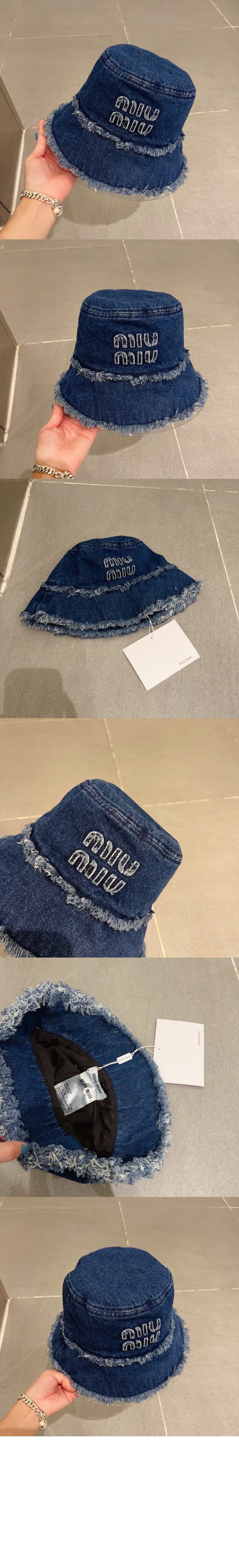 미러급레플리카사이트 | 명품레플리카 전문 쇼핑몰  | 퍼스트원 - 데님 버킷햇 5HC196 > 미우미우