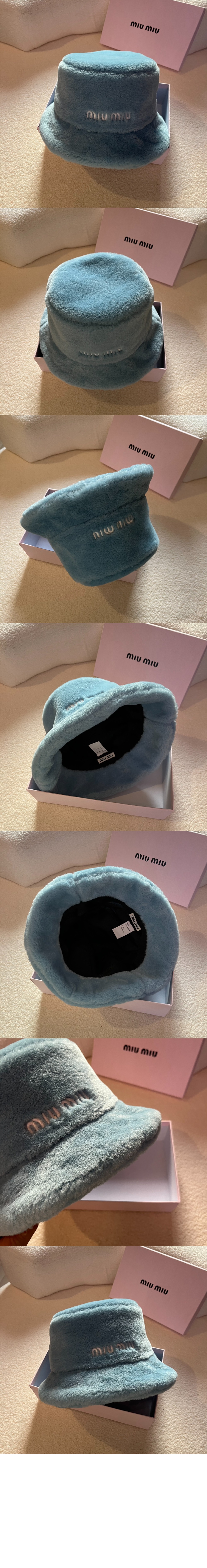 미러급레플리카사이트 | 명품레플리카 전문 쇼핑몰  | 퍼스트원 - 로고 자수 버킷햇 5HC178 > 미우미우