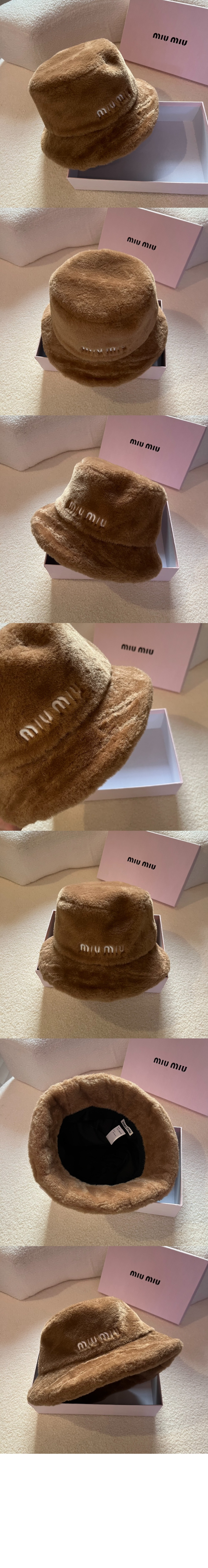 미러급레플리카사이트 | 명품레플리카 전문 쇼핑몰  | 퍼스트원 - 로고 자수 버킷햇 5HC178 > 미우미우