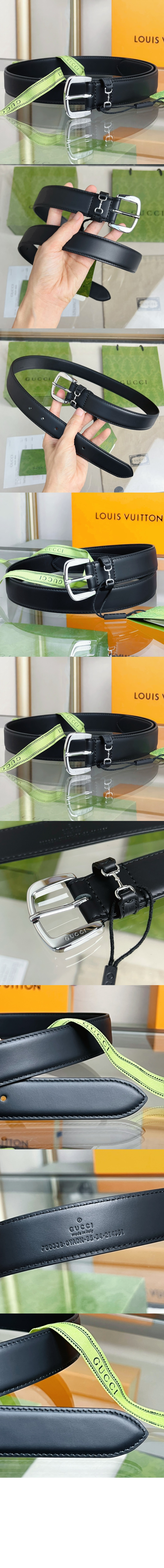 미러급레플리카사이트 | 명품레플리카 전문 쇼핑몰  | 퍼스트원 - 사각 버클 벨트 700338 > 구찌