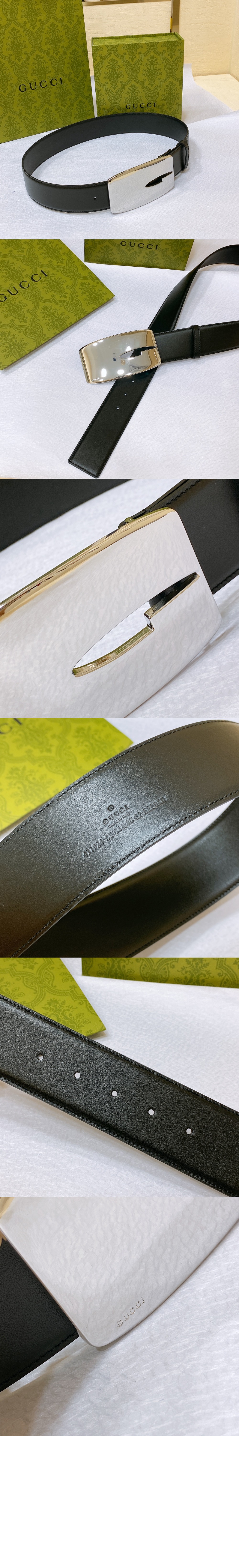 미러급레플리카사이트 | 명품레플리카 전문 쇼핑몰  | 퍼스트원 - 와이드 버전 매끄러운 버클 벨트 740372 > 구찌