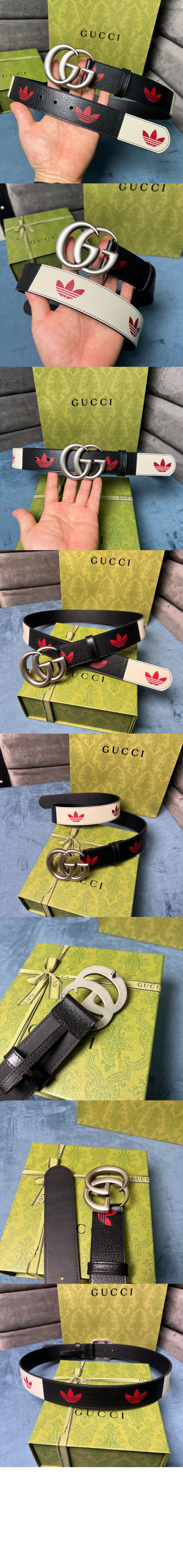 미러급레플리카사이트 | 명품레플리카 전문 쇼핑몰  | 퍼스트원 - 아디다스 x 구찌 트레포일 벨트 406831 > 구찌