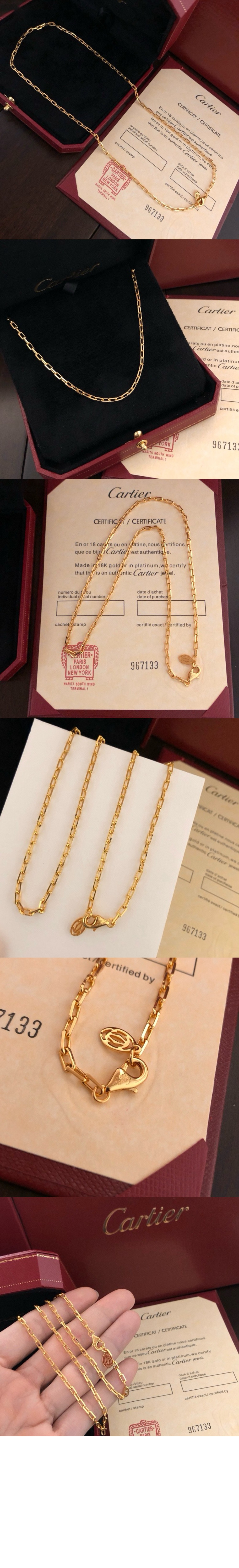 미러급레플리카사이트 | 명품레플리카 전문 쇼핑몰  | 퍼스트원 - 산토스 드 까르띠에 목걸이 B7224582 > 까르띠에