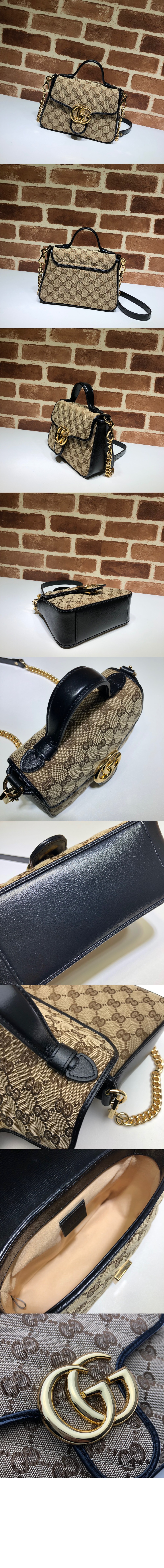 미러급레플리카사이트 | 명품레플리카 전문 쇼핑몰  | 퍼스트원 - GG 마몽 미니 탑핸들백 583571 > 구찌