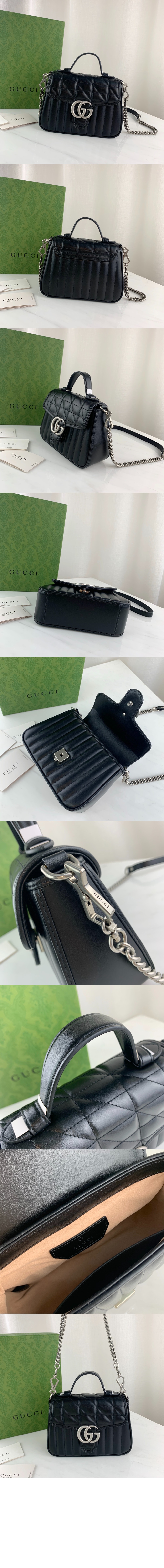 미러급레플리카사이트 | 명품레플리카 전문 쇼핑몰  | 퍼스트원 - GG 마몽 미니 탑핸들백 583571 > 구찌