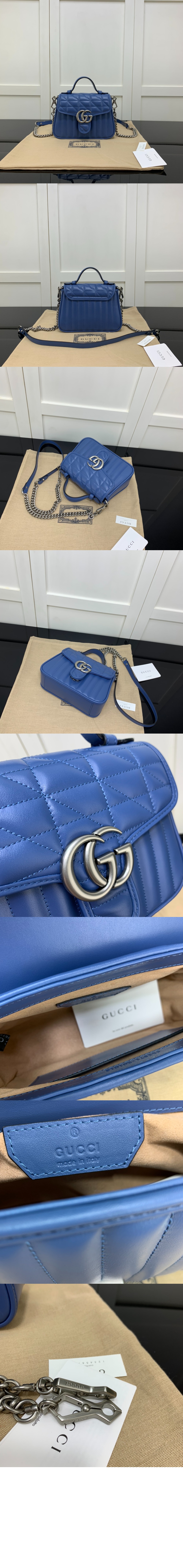 미러급레플리카사이트 | 명품레플리카 전문 쇼핑몰  | 퍼스트원 - GG 마몽 미니 탑핸들백 583571 > 구찌