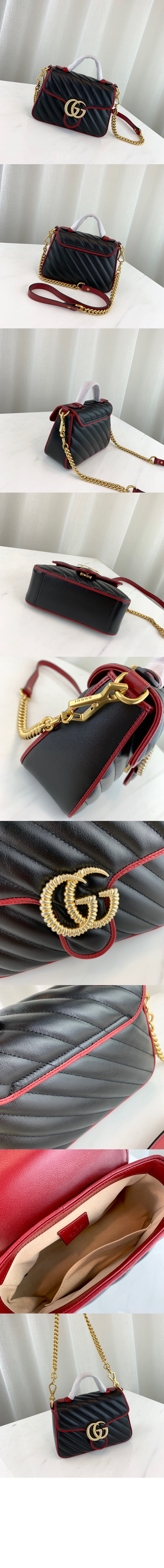 미러급레플리카사이트 | 명품레플리카 전문 쇼핑몰  | 퍼스트원 - GG 마몽 미니 탑핸들백 583571 > 구찌