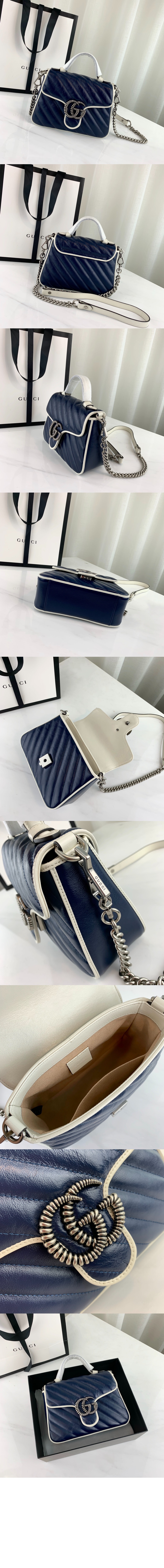 미러급레플리카사이트 | 명품레플리카 전문 쇼핑몰  | 퍼스트원 - GG 마몽 미니 탑핸들백 583571 > 구찌