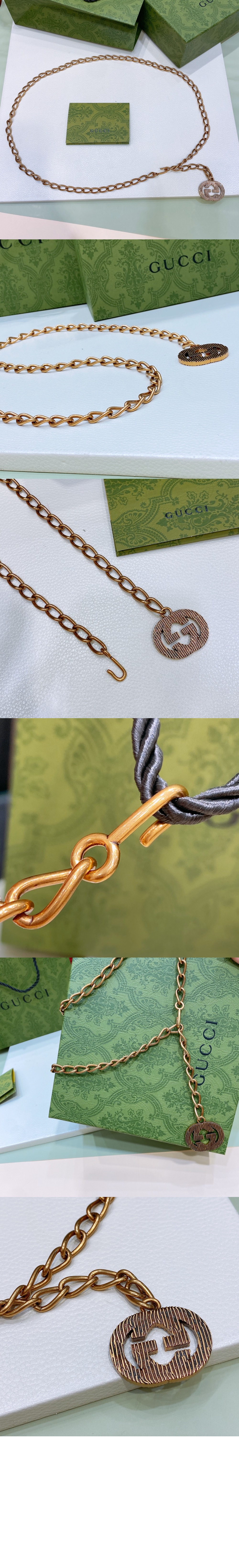 미러급레플리카사이트 | 명품레플리카 전문 쇼핑몰  | 퍼스트원 - 더블 G 체인 벨트 699955 > 구찌