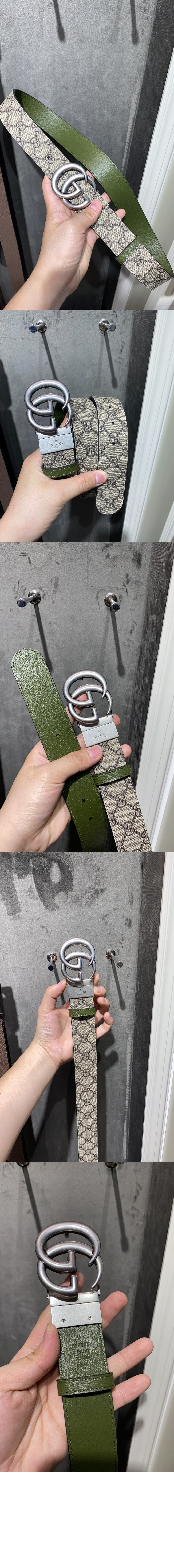 미러급레플리카사이트 | 명품레플리카 전문 쇼핑몰  | 퍼스트원 - 더블 G 버클 양면 벨트 627055 > 구찌