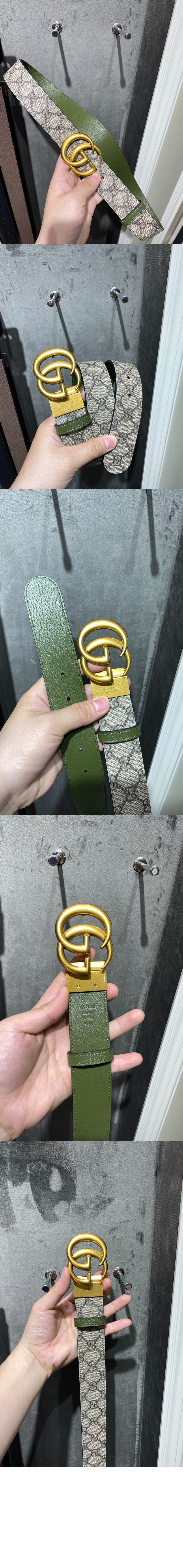미러급레플리카사이트 | 명품레플리카 전문 쇼핑몰  | 퍼스트원 - 더블 G 버클 양면 벨트 627055 > 구찌