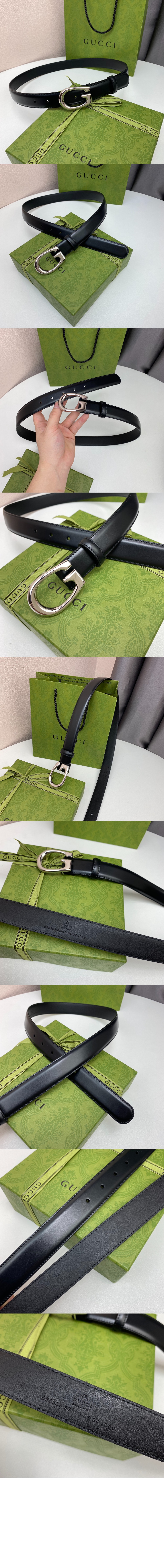 미러급레플리카사이트 | 명품레플리카 전문 쇼핑몰  | 퍼스트원 - G 버클 벨트 블랙 레더 655566 > 구찌