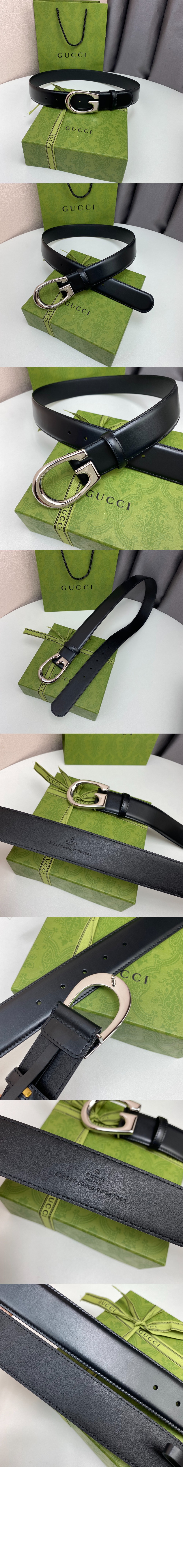 미러급레플리카사이트 | 명품레플리카 전문 쇼핑몰  | 퍼스트원 - G 버클 벨트 블랙 레더 655567 > 구찌