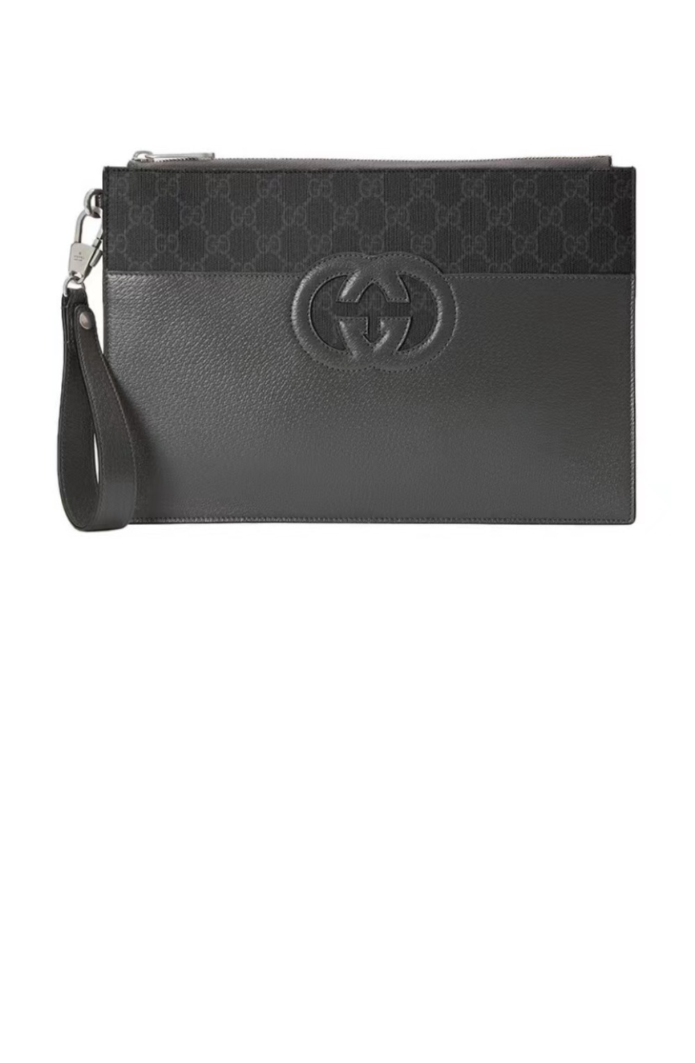 미러급레플리카사이트 | 명품레플리카 전문 쇼핑몰  | 퍼스트원 - 컷아웃 인터로킹 G 파우치 723320 > 구찌