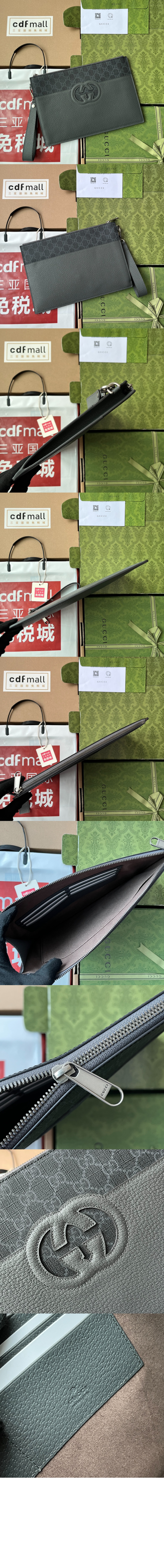 미러급레플리카사이트 | 명품레플리카 전문 쇼핑몰  | 퍼스트원 - 컷아웃 인터로킹 G 파우치 723320 > 구찌