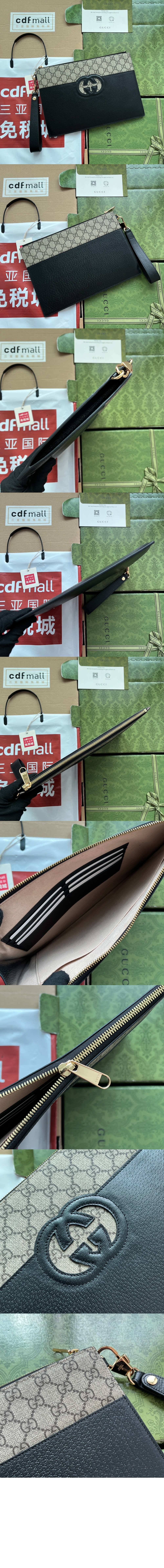 미러급레플리카사이트 | 명품레플리카 전문 쇼핑몰  | 퍼스트원 - 컷아웃 인터로킹 G 파우치 723320 > 구찌