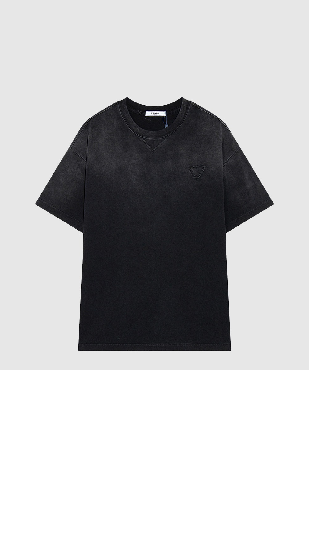 미러급레플리카사이트 | 명품레플리카 전문 쇼핑몰  | 퍼스트원 - 로고 프린트 반팔 > 프라다