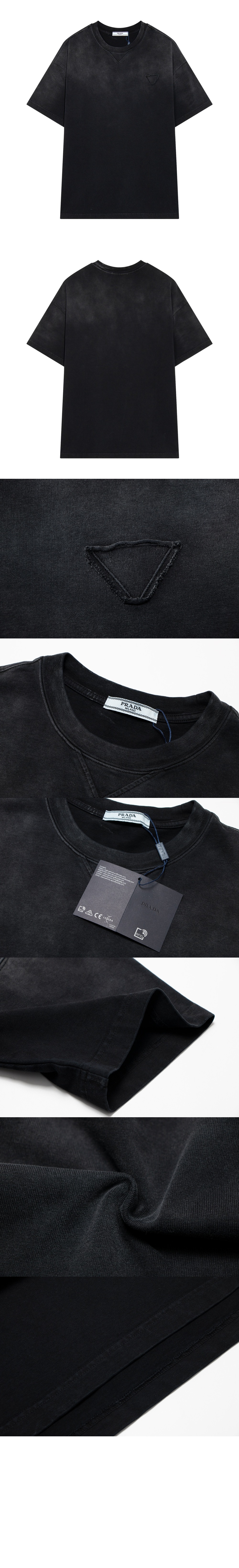 미러급레플리카사이트 | 명품레플리카 전문 쇼핑몰  | 퍼스트원 - 로고 프린트 반팔 > 프라다