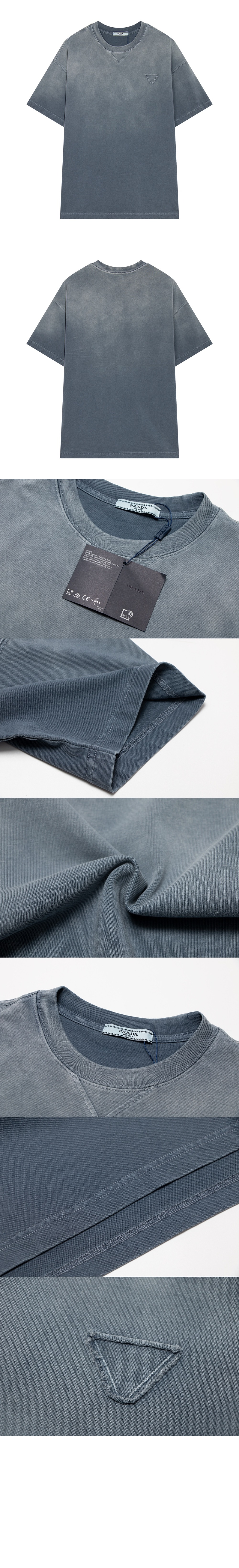 미러급레플리카사이트 | 명품레플리카 전문 쇼핑몰  | 퍼스트원 - 로고 프린트 반팔 > 프라다