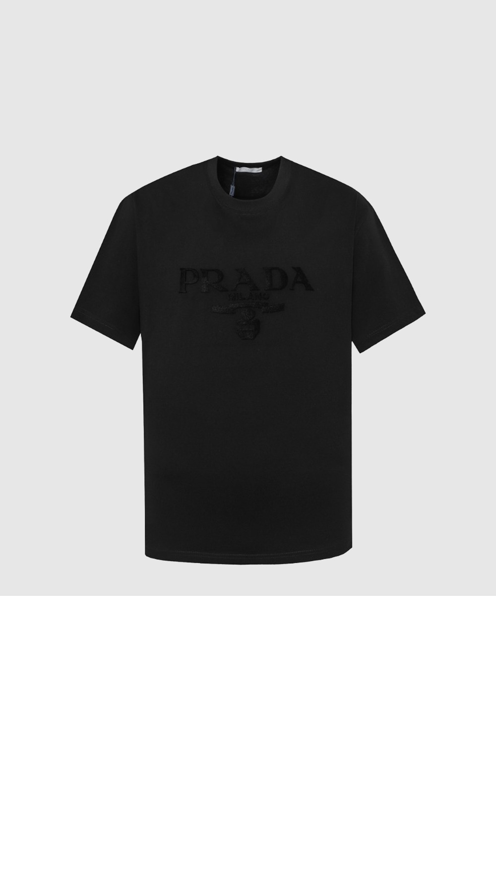 미러급레플리카사이트 | 명품레플리카 전문 쇼핑몰  | 퍼스트원 - 로고 프린트 반팔 > 프라다