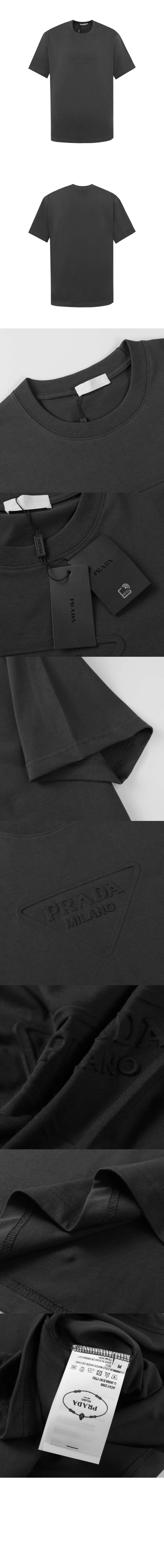 미러급레플리카사이트 | 명품레플리카 전문 쇼핑몰  | 퍼스트원 - 로고 프린트 반팔 > 프라다