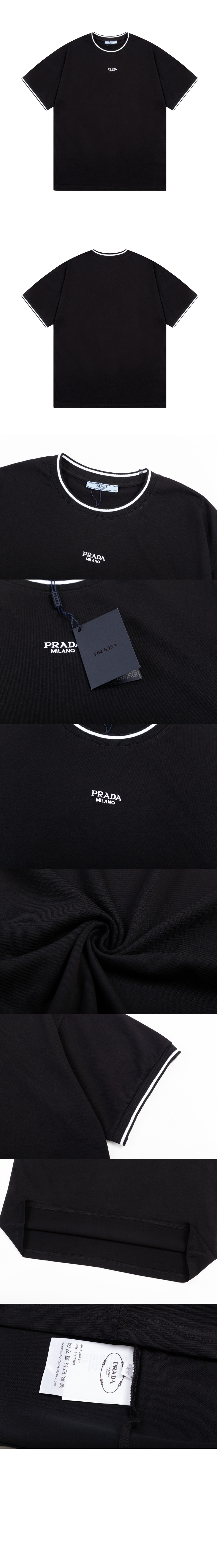 미러급레플리카사이트 | 명품레플리카 전문 쇼핑몰  | 퍼스트원 - 로고 프린트 반팔 > 프라다