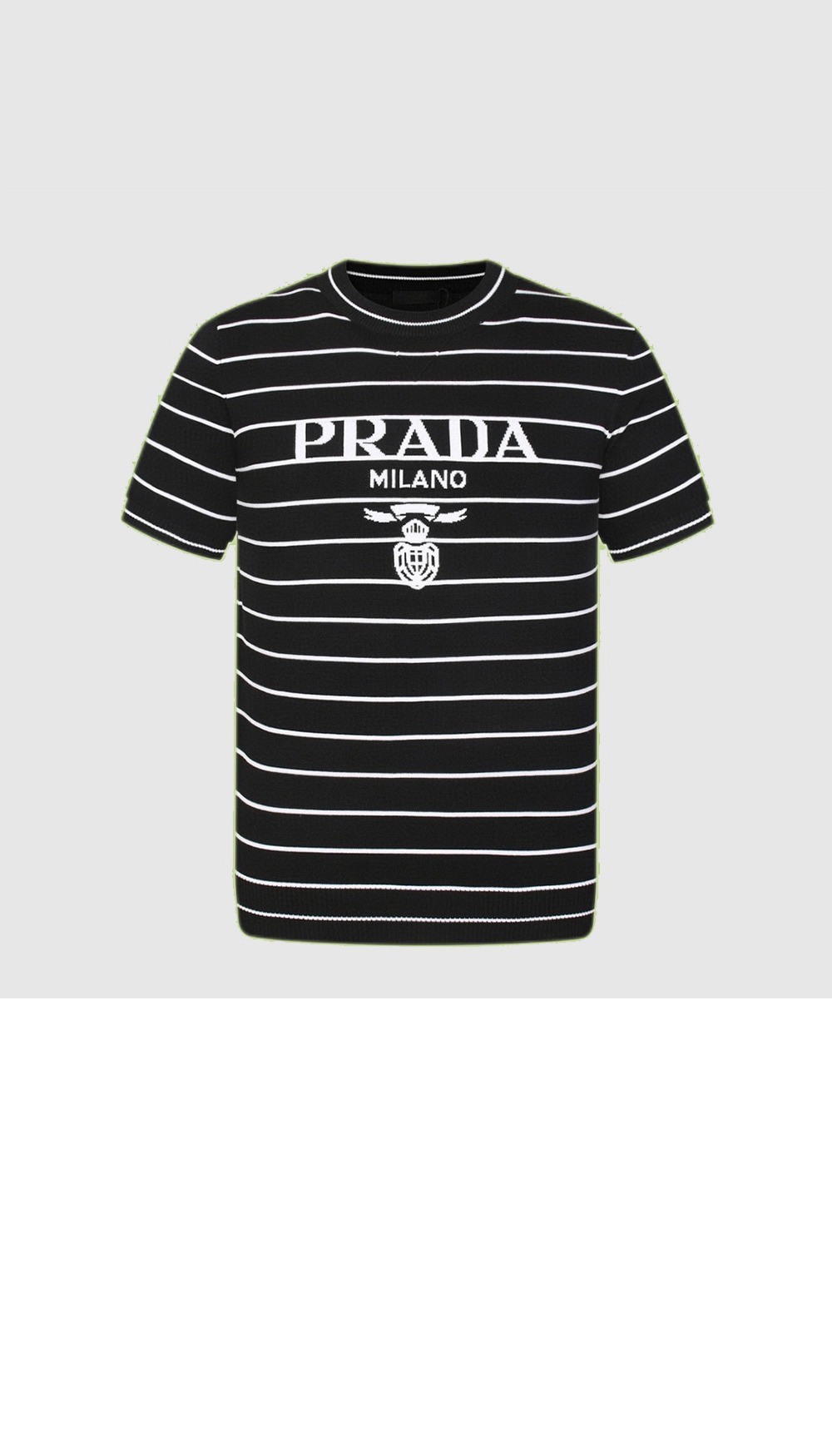 미러급레플리카사이트 | 명품레플리카 전문 쇼핑몰  | 퍼스트원 - 로고 프린트 반팔 > 프라다