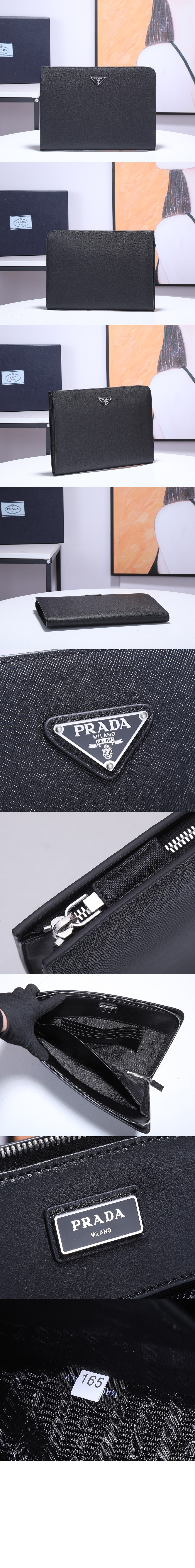 미러급레플리카사이트 | 명품레플리카 전문 쇼핑몰  | 퍼스트원 - 사피아노 클러치 2VN003 > 프라다