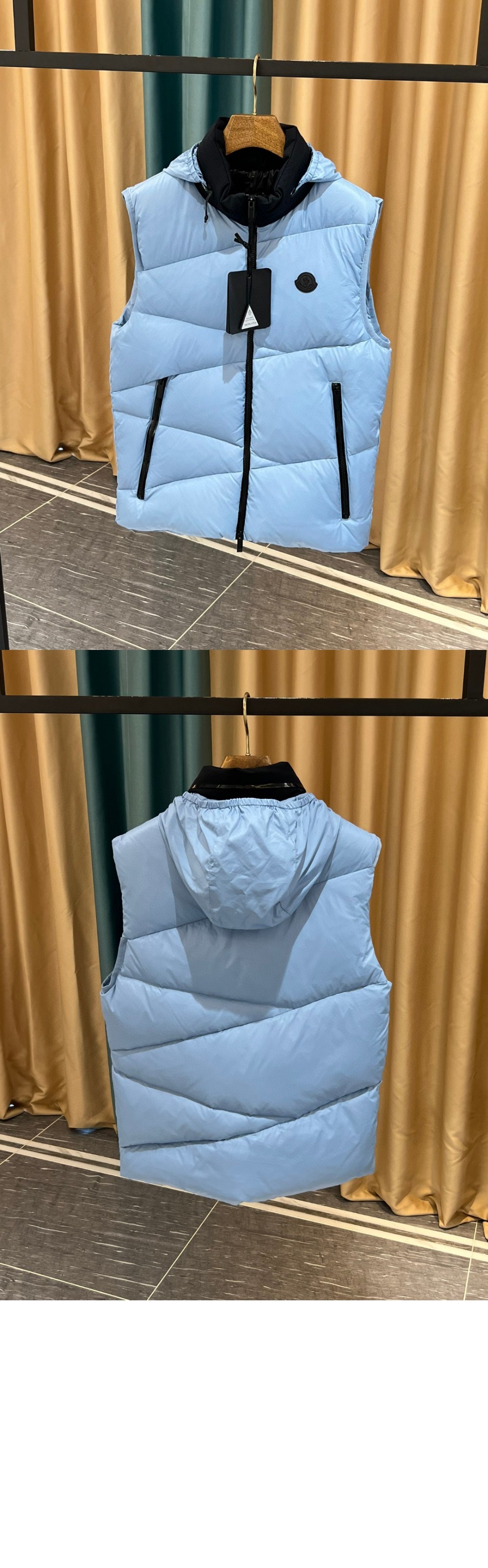 미러급레플리카사이트 | 명품레플리카 전문 쇼핑몰  | 퍼스트원 - 민소매 쇼트 코트 > 몽클레어