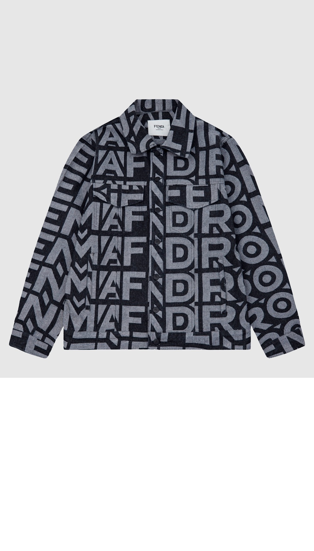 미러급레플리카사이트 | 명품레플리카 전문 쇼핑몰  | 퍼스트원 - 로고 프린트 코트 > 펜디