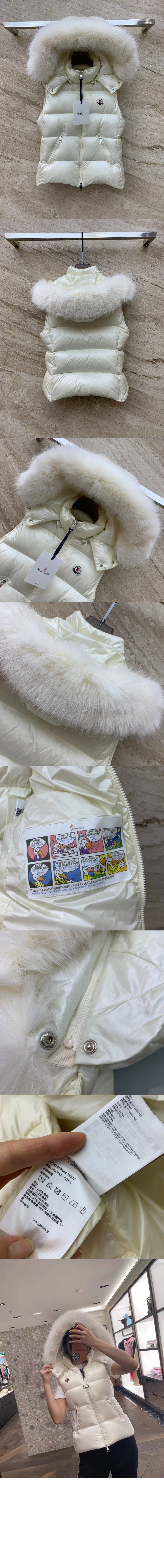 미러급레플리카사이트 | 명품레플리카 전문 쇼핑몰  | 퍼스트원 - 민소매 쇼트 코트 > 몽클레어