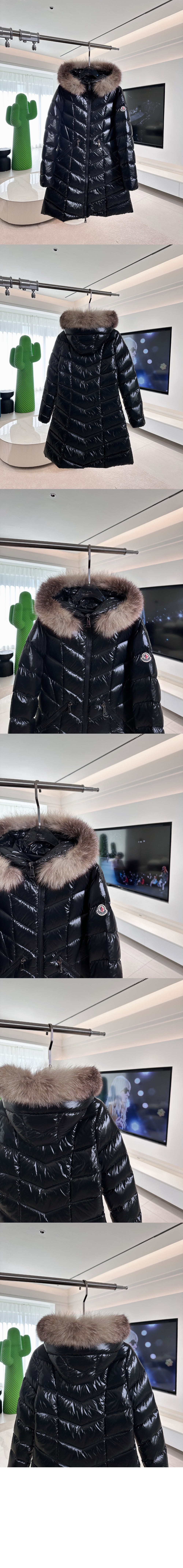 미러급레플리카사이트 | 명품레플리카 전문 쇼핑몰  | 퍼스트원 - 로고 롱 패딩 > 몽클레어