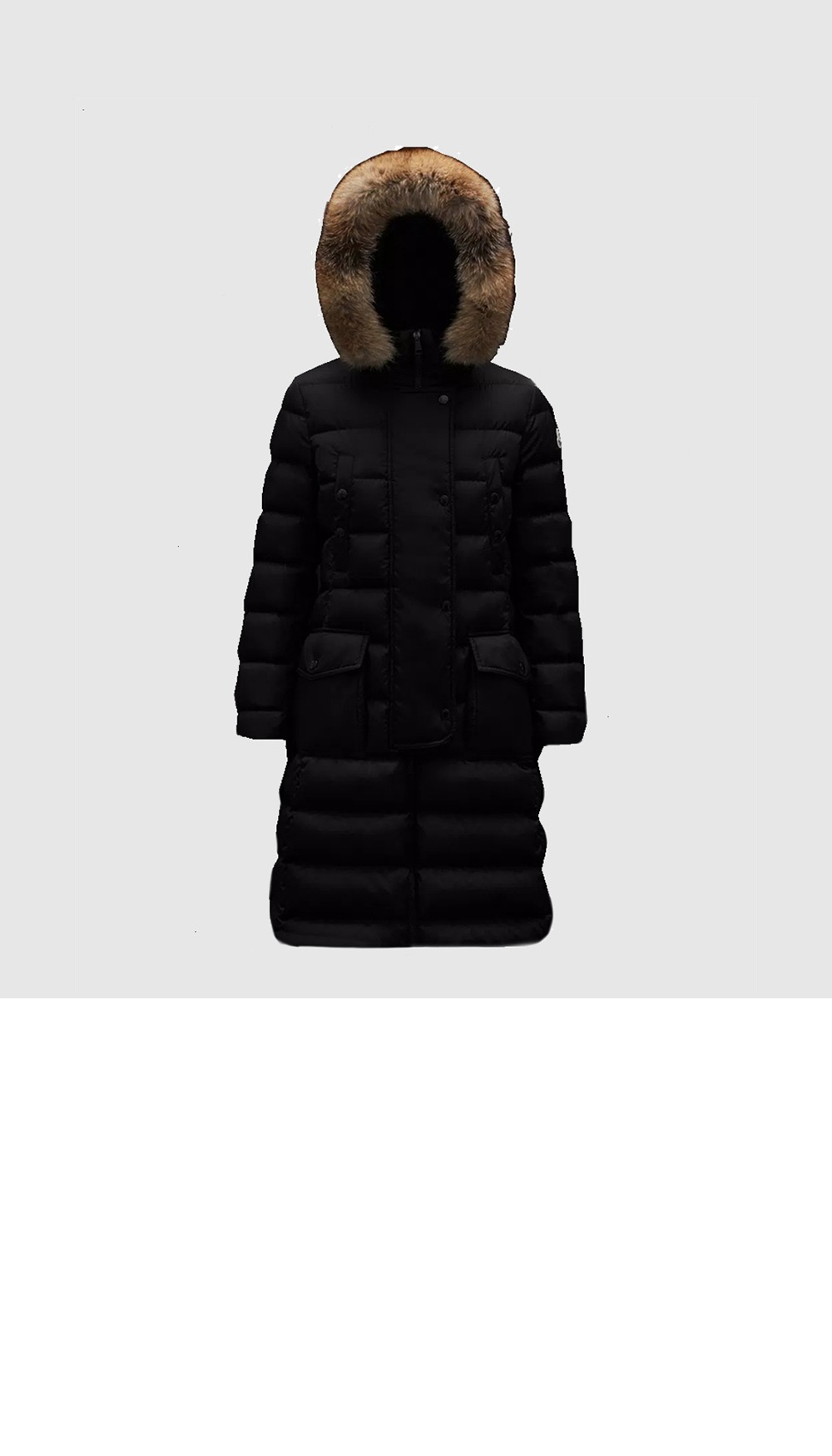 미러급레플리카사이트 | 명품레플리카 전문 쇼핑몰  | 퍼스트원 - 로고 롱 패딩 > 몽클레어