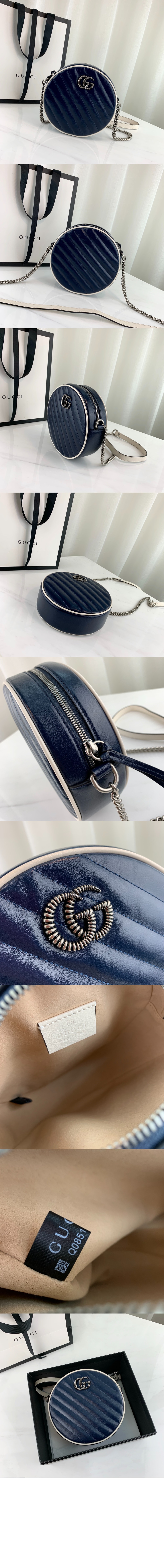 미러급레플리카사이트 | 명품레플리카 전문 쇼핑몰  | 퍼스트원 - GG 마몽 미니 라운드백 550154 > 구찌