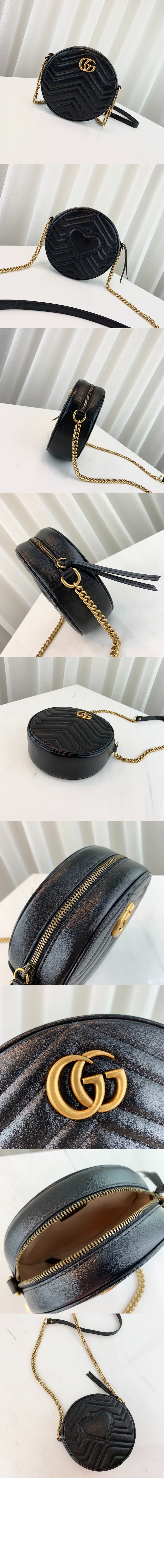 미러급레플리카사이트 | 명품레플리카 전문 쇼핑몰  | 퍼스트원 - GG 마몽 미니 라운드백 550154 > 구찌