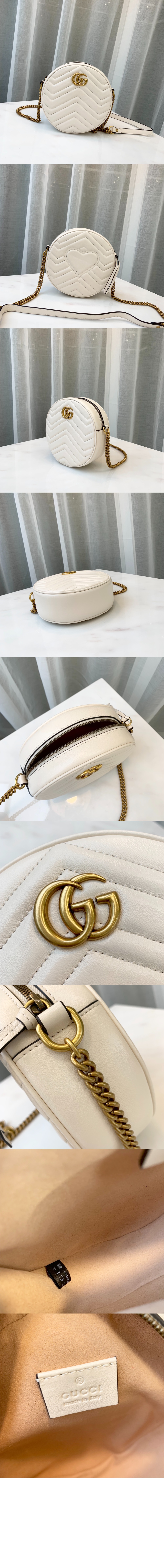 미러급레플리카사이트 | 명품레플리카 전문 쇼핑몰  | 퍼스트원 - GG 마몽 미니 라운드백 550154 > 구찌