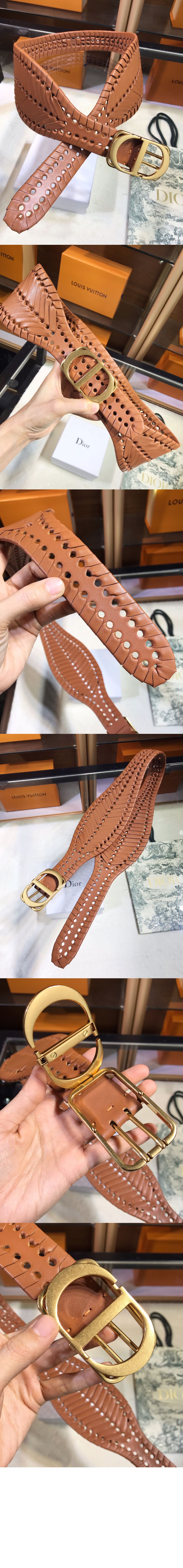 미러급레플리카사이트 | 명품레플리카 전문 쇼핑몰  | 퍼스트원 - 레터 로고 매끈한 버클 벨트 B0047 > 디올