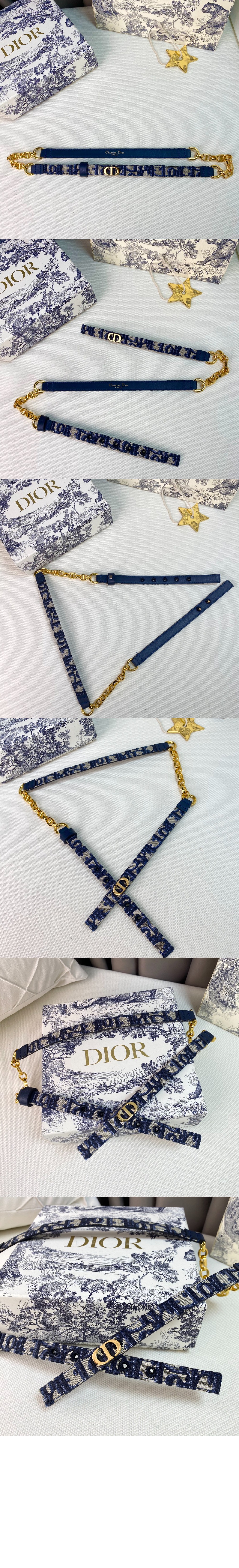 미러급레플리카사이트 | 명품레플리카 전문 쇼핑몰  | 퍼스트원 - 프린트 메탈 체인 벨트 B0258 > 디올