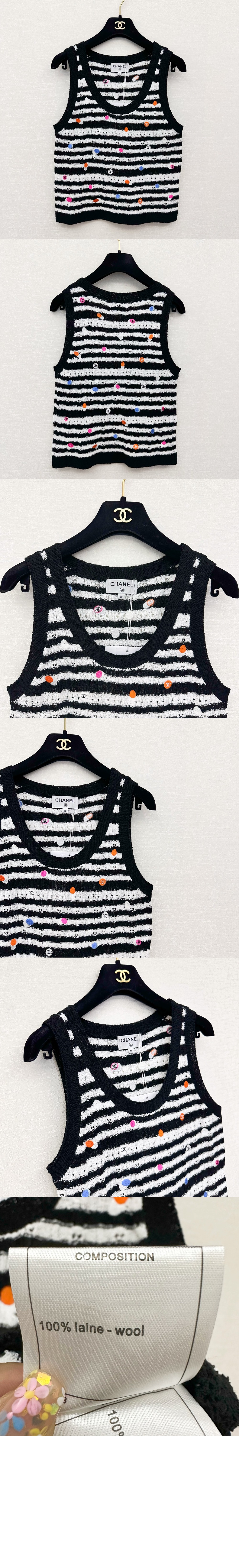 미러급레플리카사이트 | 명품레플리카 전문 쇼핑몰  | 퍼스트원 - 프린트 니트 톱 > 샤넬