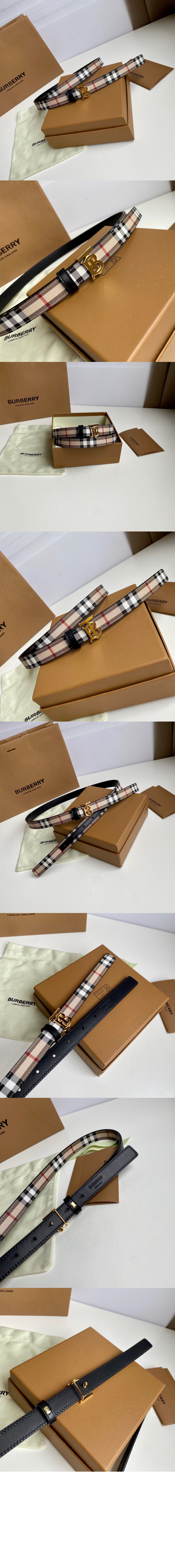 미러급레플리카사이트 | 명품레플리카 전문 쇼핑몰  | 퍼스트원 - 체크 양면 벨트 80524841 > 버버리