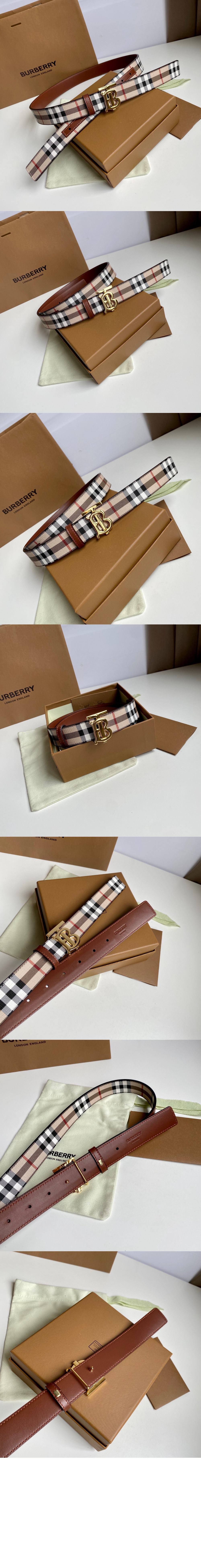 미러급레플리카사이트 | 명품레플리카 전문 쇼핑몰  | 퍼스트원 - 체크 양면 벨트 80524821 > 버버리