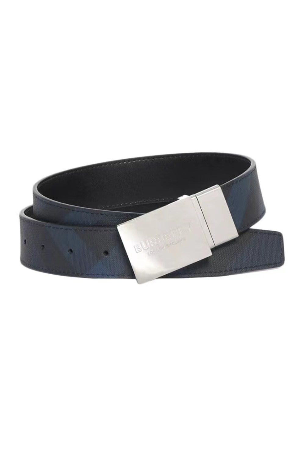 미러급레플리카사이트 | 명품레플리카 전문 쇼핑몰  | 퍼스트원 - 양면 체크 벨트 80198141 > 버버리