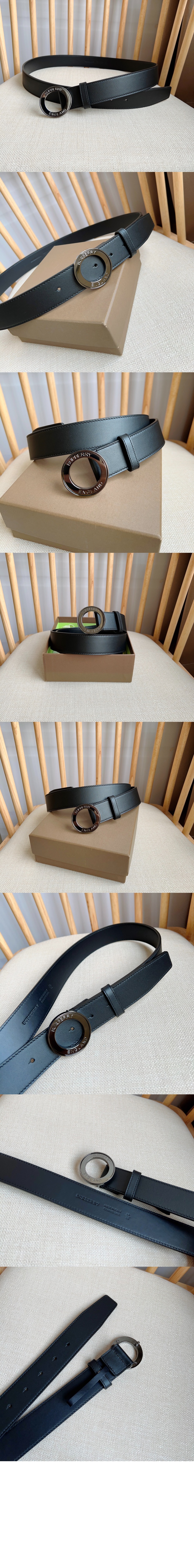 미러급레플리카사이트 | 명품레플리카 전문 쇼핑몰  | 퍼스트원 - 로고 스냅 가죽 벨트 80493801 > 버버리
