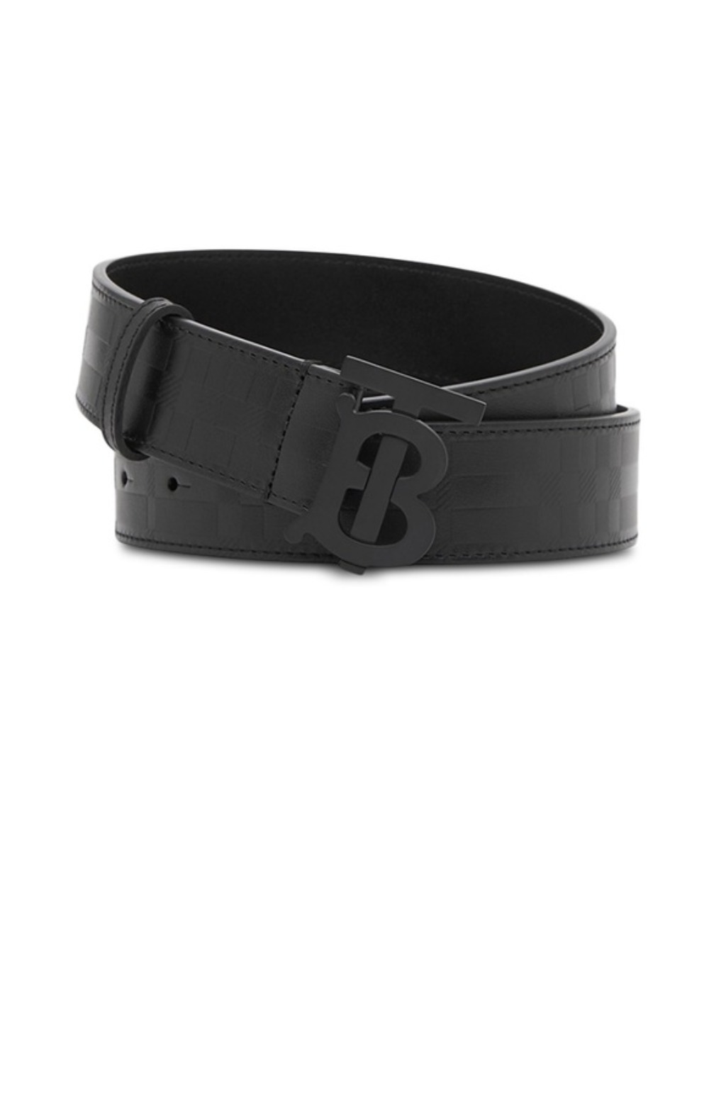 미러급레플리카사이트 | 명품레플리카 전문 쇼핑몰  | 퍼스트원 - 엠보 체크 가죽 벨트 80548831 > 버버리