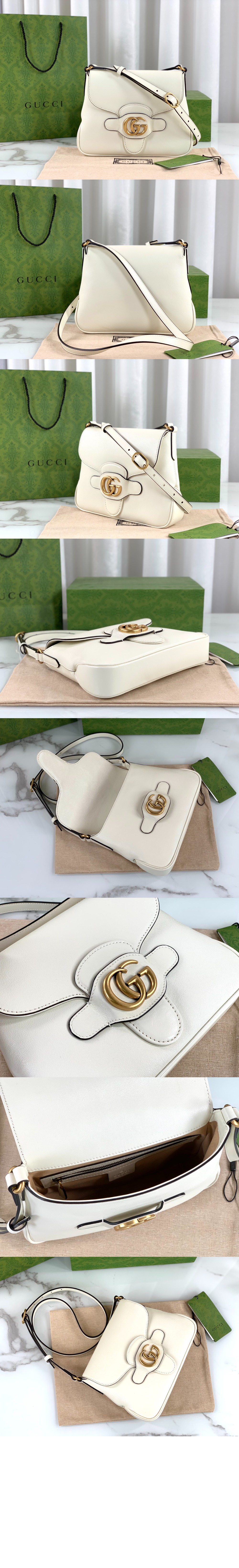 미러급레플리카사이트 | 명품레플리카 전문 쇼핑몰  | 퍼스트원 - GG 레더 스몰 메신저 숄더백 648934 > 구찌